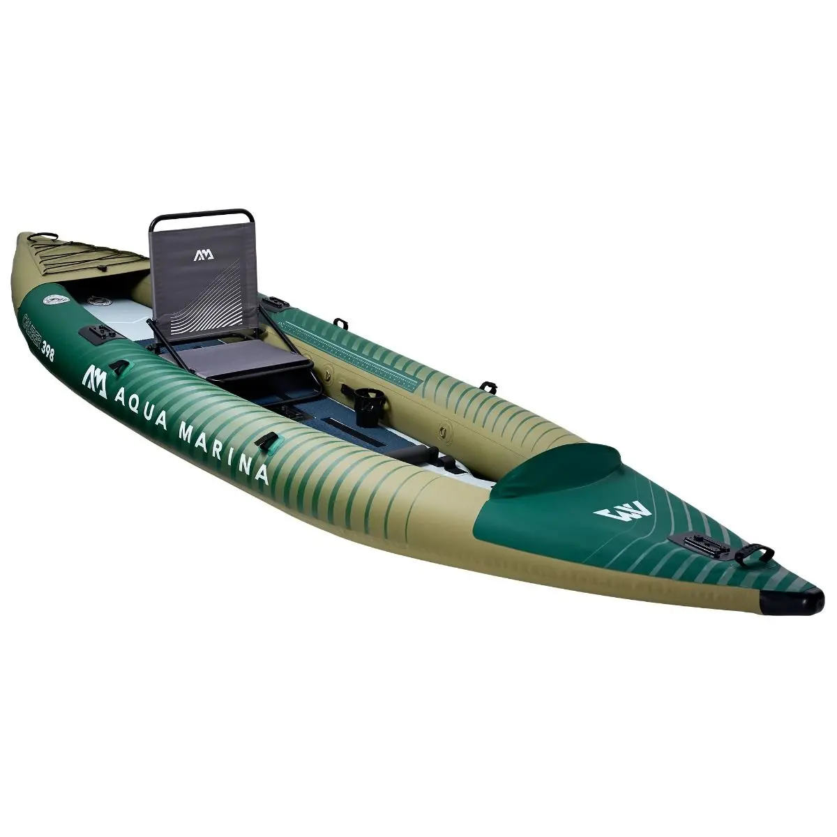 Aqua Marina Caliber 398 Kayak de pêche 1/2 personnes. (pagaie exclue)